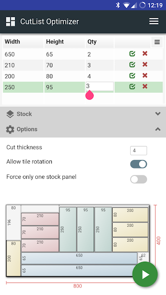 CutList Optimizer