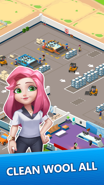 Wool Inc: Idle Factory Tycoon 