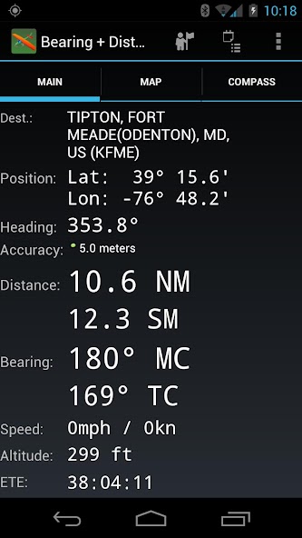 Bearing + Distance USA