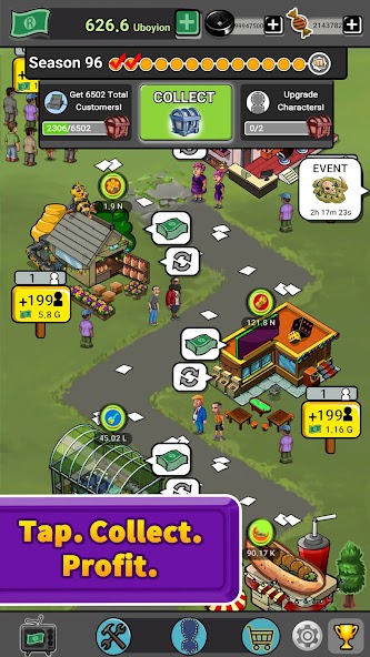 Money tycoon games: idle games