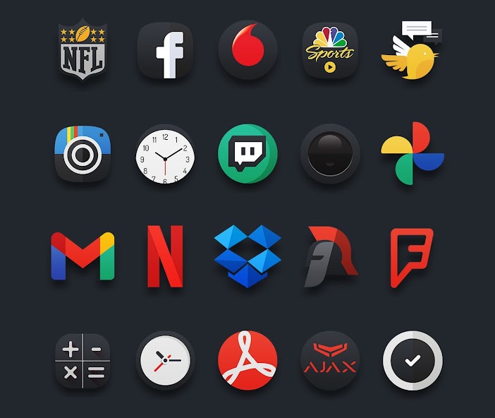 Darko - Icon Pack