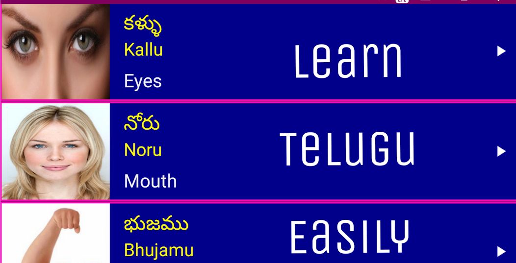 Learn Spoken Telugu From English Pro