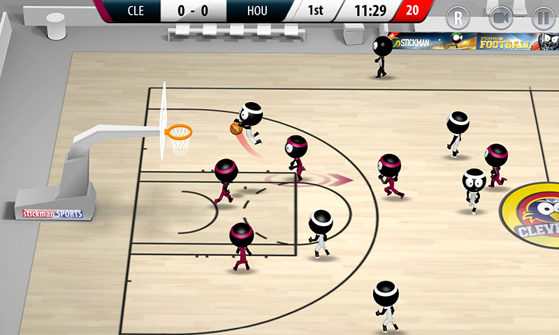 Stickman Basketball 3D 