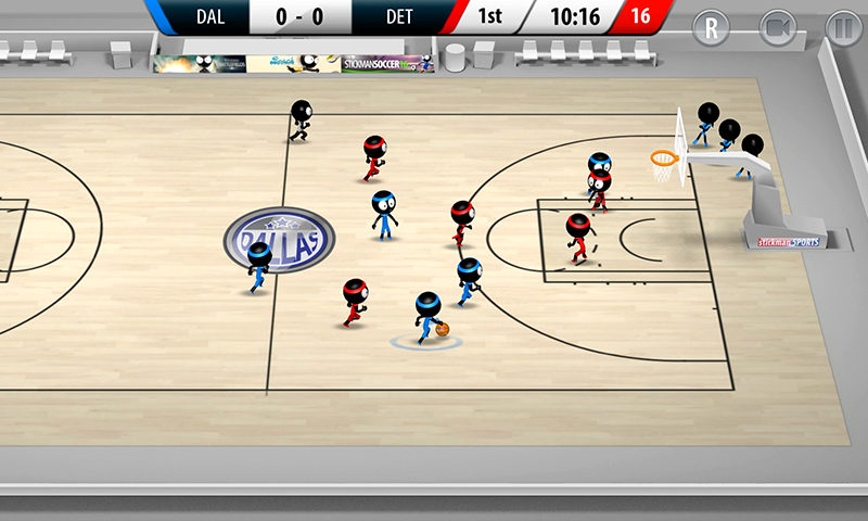 Stickman Basketball 3D 