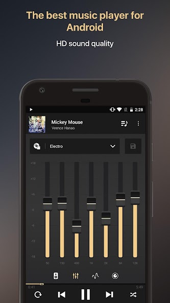 Equalizer music player booster