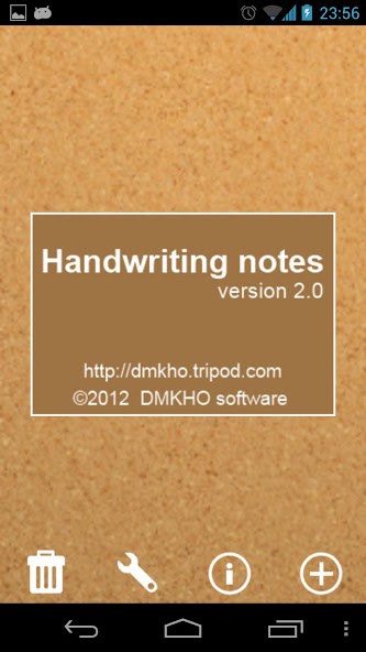 Handwriting Notes (+reminder)