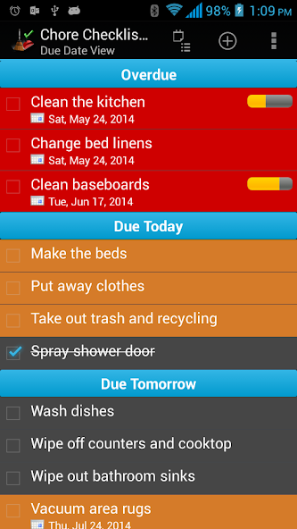 Chore Checklist