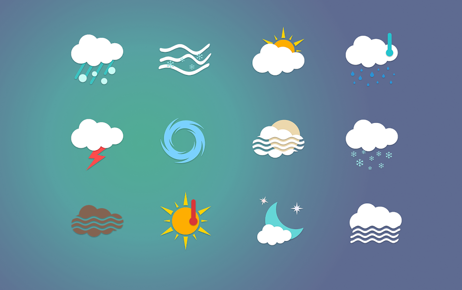 Chronus: Abhra Weather Icons