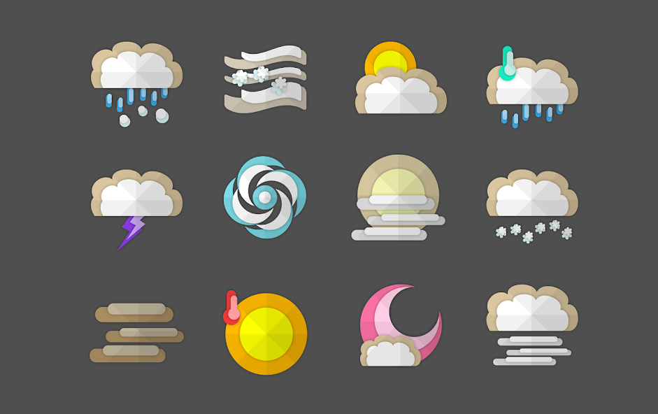 Chronus: Bhadra Weather Icons