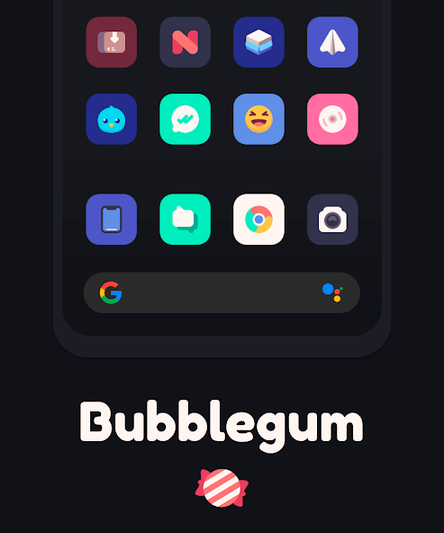 Bubblegum Icon Pack