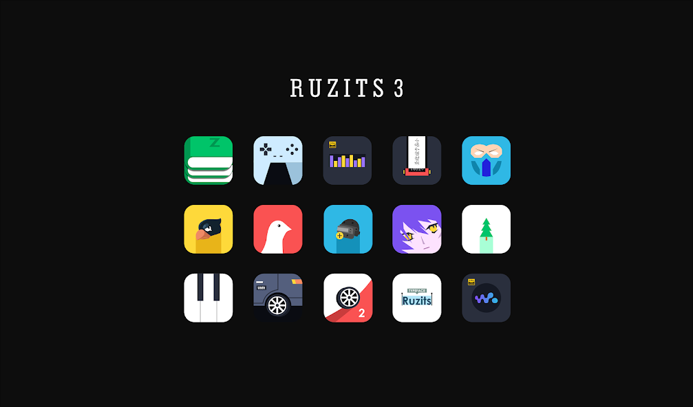 Ruzits 3 Icon Pack