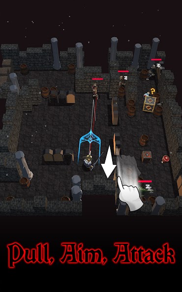 Darkest Rogue 3D : Slingshot RPG