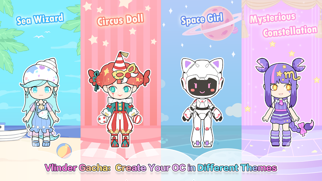 Vlinder Gacha: Dress up games 