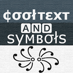 Cool text and symbols