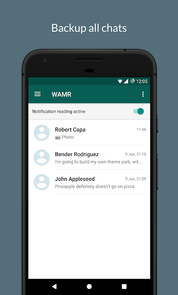 WAMR: Undelete messages!