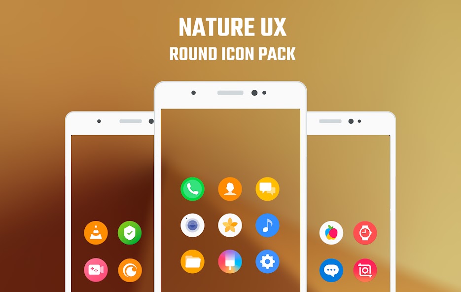 Nature UX - Round Icon Pack