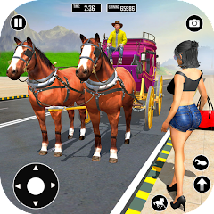 Horse Cart Taxi Transport Game