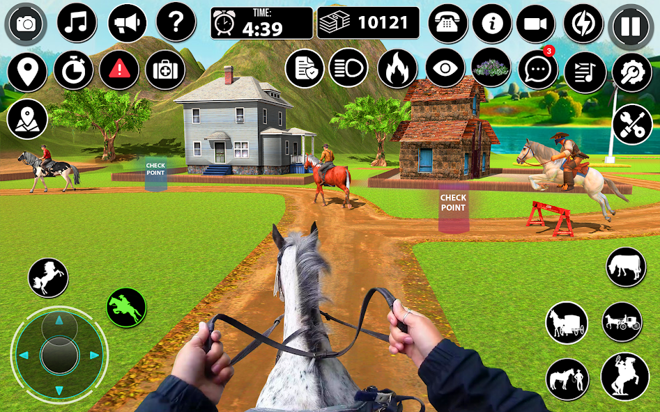 Horse Cart Taxi Transport Game