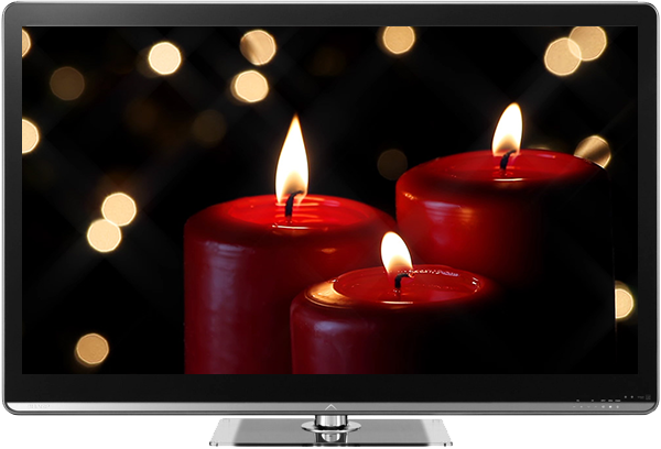 Romantic Candles Chromecast