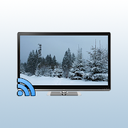 Snowfall on TV via Chromecast