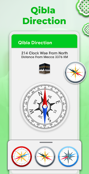 Prayer Times: Qibla Finder