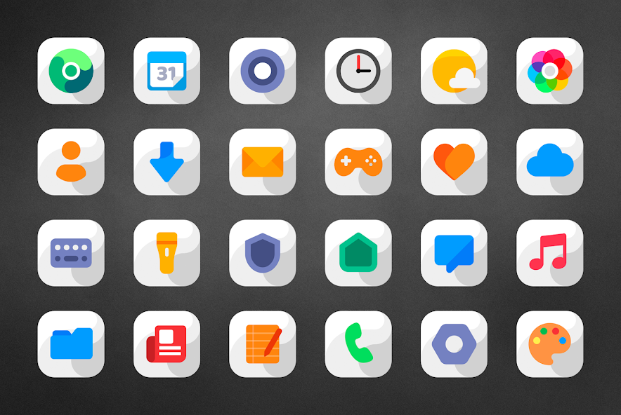 Maahes White - Icon Pack