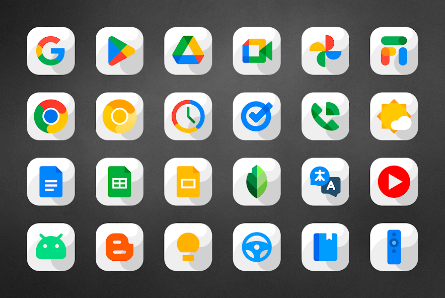 Maahes White - Icon Pack