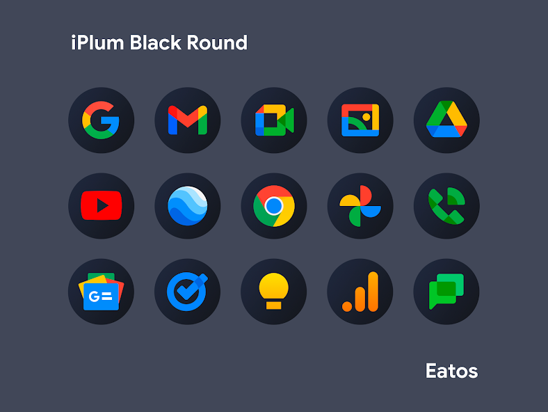 iPlum - Round Icon Pack