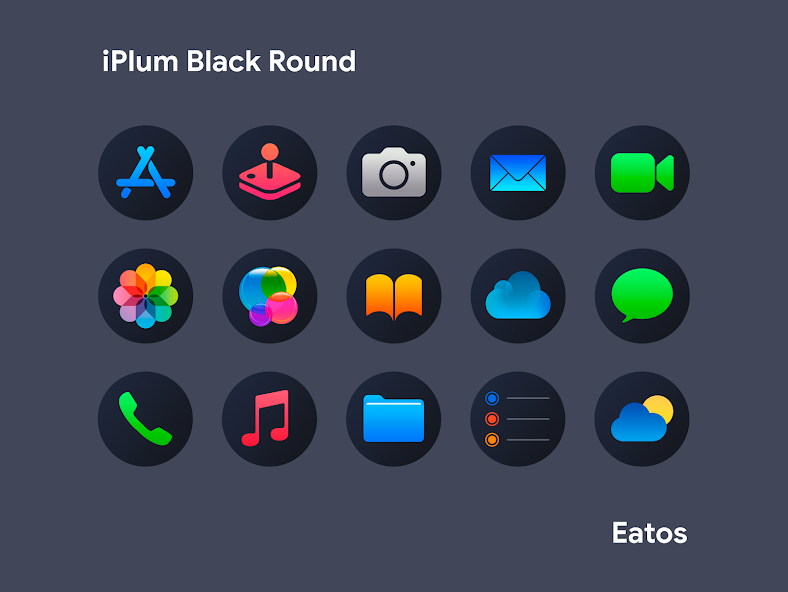 iPlum - Round Icon Pack