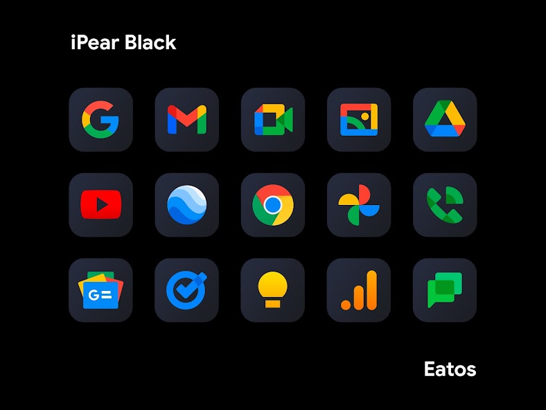 iPlum Black - Icon Pack