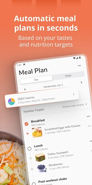 Eat This Much - Meal Planner