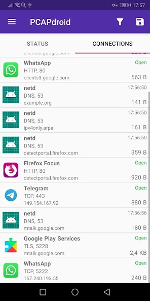 PCAPdroid - network monitor