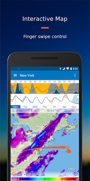 Flowx: Weather Map Forecast