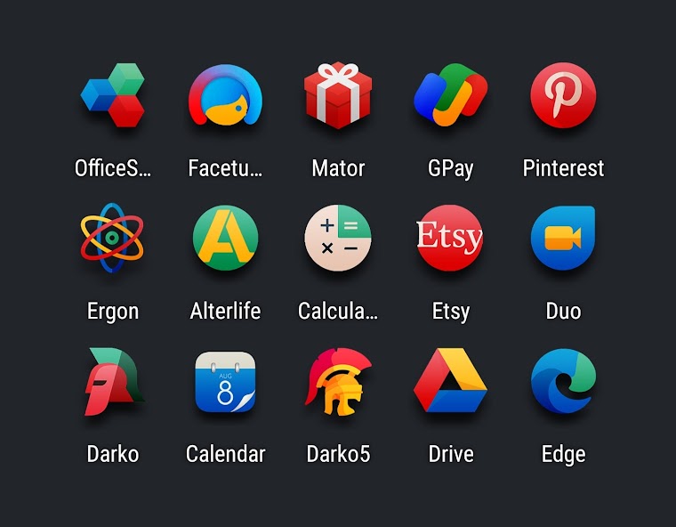 Ergon - Icon Pack