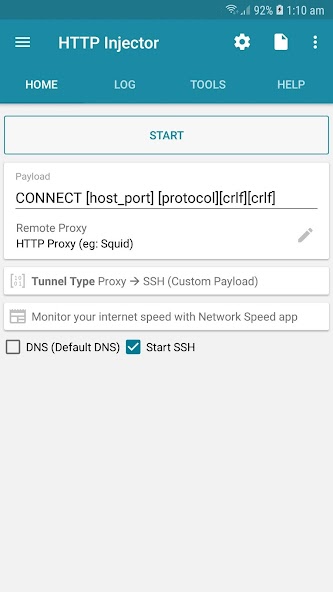 HTTP Injector (SSH/UDP/DNS)VPN