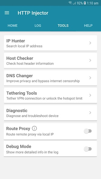 HTTP Injector (SSH/UDP/DNS)VPN