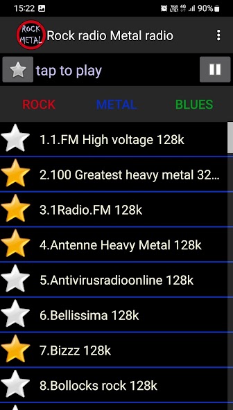 Rock radio Metal radio