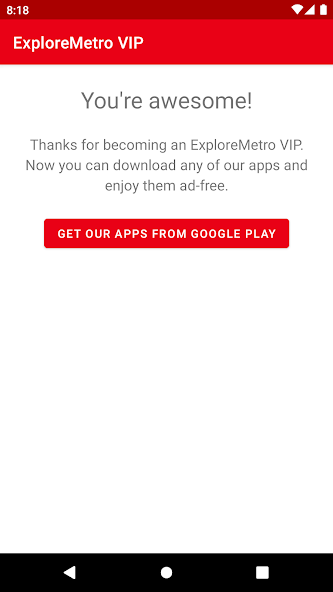 ExploreMetro VIP