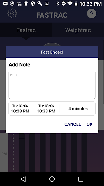 FasTrac - Fasting tracker