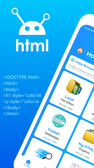 HTML Editor - HTML, CSS & JS