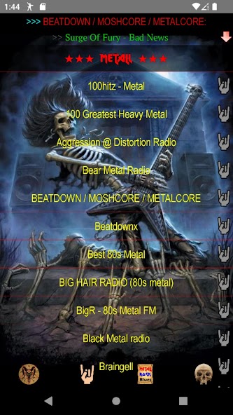 Brutal Metal Rock music radio