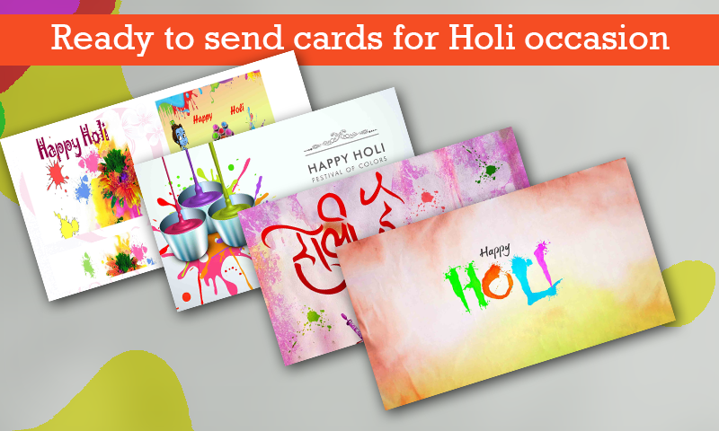 Holi Greeting eCards Maker Pro