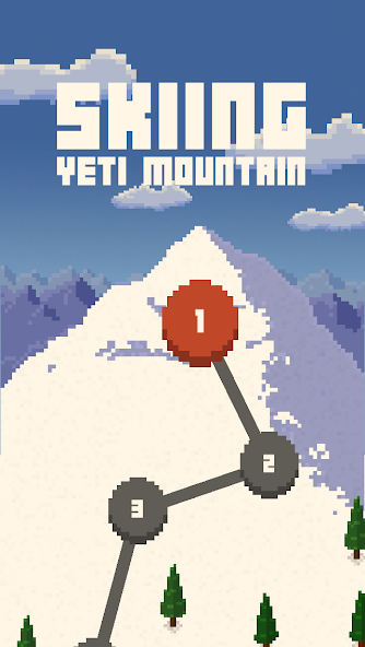 Skiing Yeti Mountain 