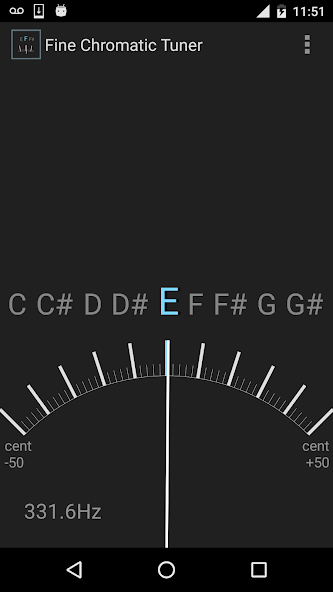 Fine Chromatic Tuner