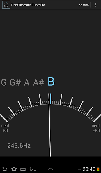 Fine Chromatic Tuner Pro