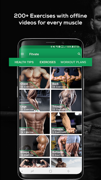 Fitvate - Gym & Home Workout