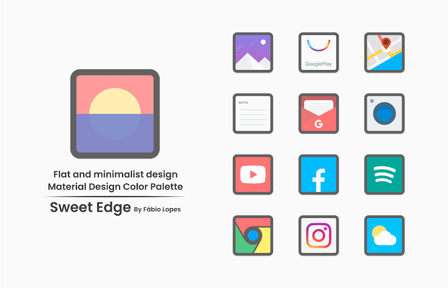 Sweet Edge - Icon Pack