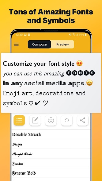 Font Changer - Cool Fonts Keyb