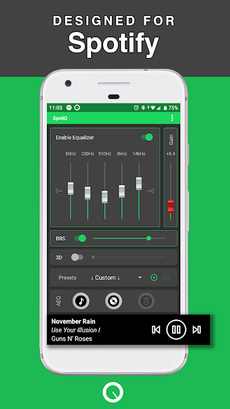 SpotiQ: Equalizer Bass Booster