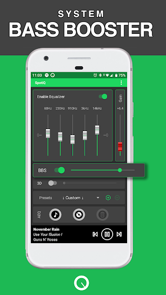 SpotiQ: Equalizer Bass Booster